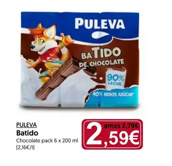 Hiper Usera PULEVA Batido oferta