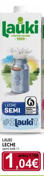 Hiper Usera LAUKI Leche semi oferta