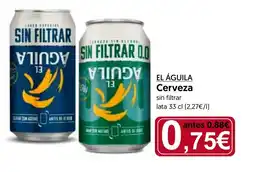 Hiper Usera EL ÁGUILA Cerveza oferta