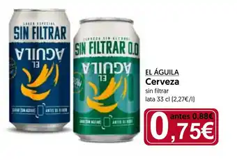 Hiper Usera EL ÁGUILA Cerveza oferta