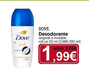 Hiper Usera DOVE Desodorante oferta