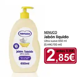 Hiper Usera NENUCO Jabón líquido oferta