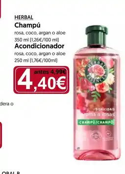 Hiper Usera HERBAL Champú oferta