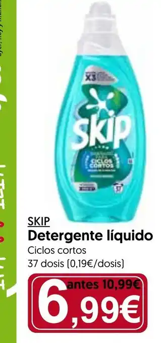 Hiper Usera SKIP Detergente líquido oferta
