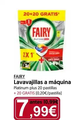 Hiper Usera FAIRY Lavavajillas a máquina oferta