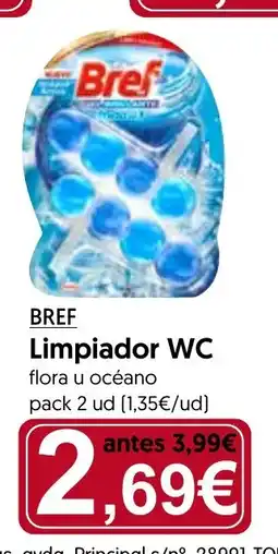 Hiper Usera BREF Limpiador WC oferta