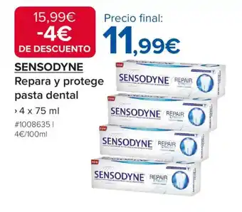 Costco SENSODYNE Repara y protege pasta dental oferta