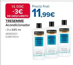 Costco TRESEMME AcondicionadoTRESemmé oferta