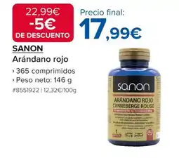 Costco SANON Arándano rojo oferta