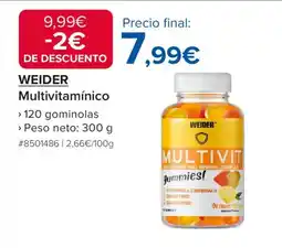 Costco WEIDER Multivitamínico oferta
