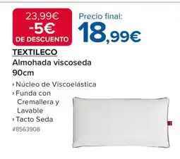 Costco TEXTILECO Almohada viscoseda oferta