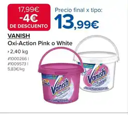 Costco VANISH Oxi-Action Pink o White oferta