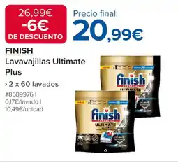 Costco FINISH Lavavajillas Ultimate Plus oferta