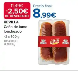 Costco REVILLA Caña de lomo loncheado oferta