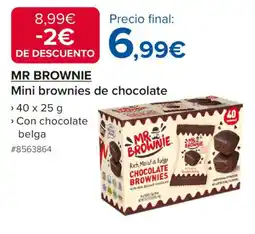 Costco MR BROWNIE Mini brownies de chocolate oferta