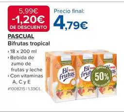 Costco PASCUAL Bifrutas tropical oferta