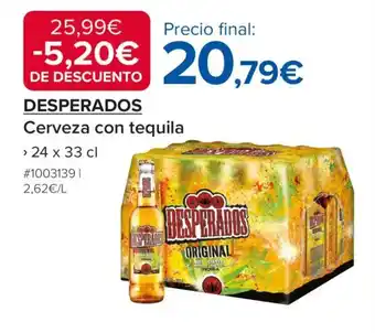 Costco DESPERADOS Cerveza con tequila oferta
