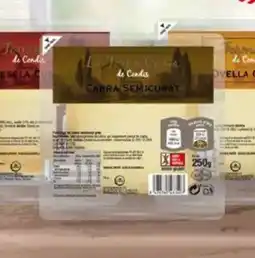 Condis CONDIS Formatge semi de cabra oferta