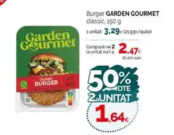 Condis GARDEN GOURMET Burger clàssic oferta