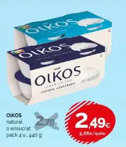 Condis OIKOS natural o ensucrat oferta