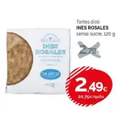 Condis INES ROSALES Tortes d'oli sense sucre oferta