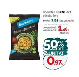 Condis BICENTURY Coquetes pèsols oferta