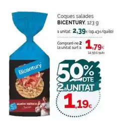 Condis BICENTURY Coques salades oferta