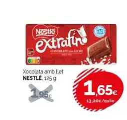 Condis NESTLÉ Xocolata amb llet oferta