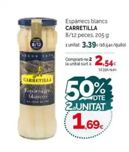 Condis CARRETILLA Espàrrecs blancs oferta