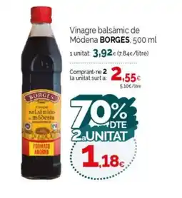 Condis BORGES Vinagre balsamic de Modena oferta
