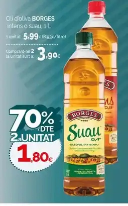 Condis BORGES Oli d'oliva intens o suau oferta