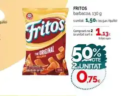Condis FRITOS barbacoa oferta