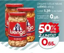 Condis LUENGO Llegums cuits al natural oferta