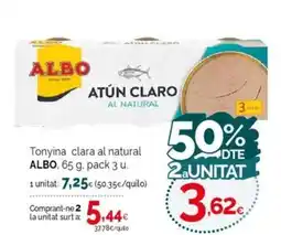Condis ALBO Tonyina clara al natural oferta