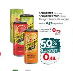 Condis SCHWEPPES, llimona oferta
