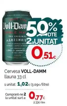 Condis VOLL-DAMM Cervesa oferta