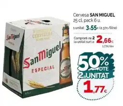 Condis SAN MIGUEL Cervesa oferta