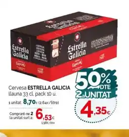 Condis ESTRELLA GALICIA Cervesa oferta