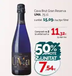Condis UMA Cava Brut Gran Reserva oferta