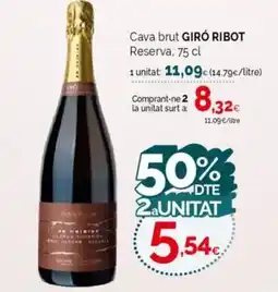 Condis GIRÓ RIBOT Cava brut oferta