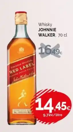 Condis JOHNNIE WALKER Whisky oferta