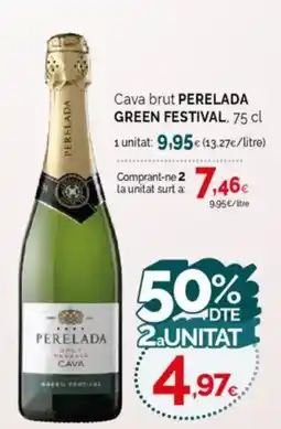 Condis PERELADA GREEN FESTIVAL Cava brut oferta