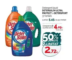 Condis DETERSOLÍN ULTRA, PROTECT O DETERSPORT Detergent liquid oferta
