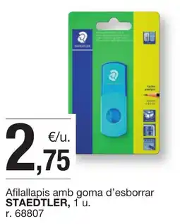 BonpreuEsclat STAEDTLER Afilallapis amb goma d'esborrar oferta