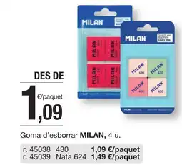 BonpreuEsclat MILAN Goma d'esborrar oferta
