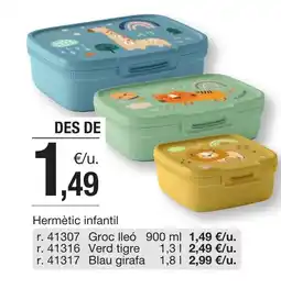 BonpreuEsclat Hermètic infantil oferta