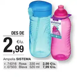 BonpreuEsclat SISTEMA Ampolla oferta