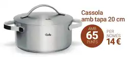 BonpreuEsclat Cassola amb tapa 20 cm oferta