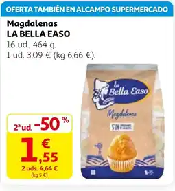 Alcampo LA BELLA EASO Magdalenas oferta