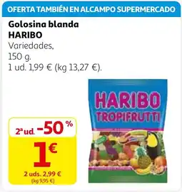 Alcampo HARIBO Golosina blanda oferta